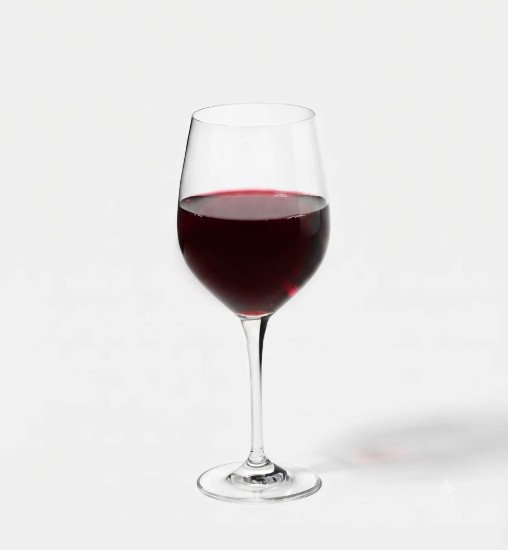 Set 6 pahare vin rosu, sticla cristalina, 530ml, "Harmony" - Krosno