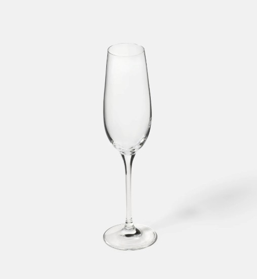 Set 6 pahare sampanie, sticla cristalina, 200ml, "Harmony"  - Krosno