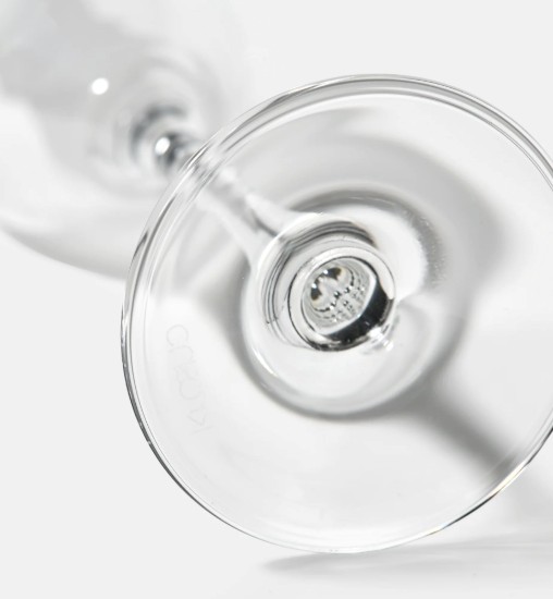 Set 6 pahare sampanie, sticla cristalina, 200ml, "Harmony"  - Krosno