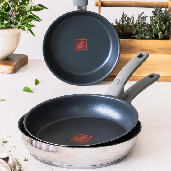 Tigaie antiaderenta, inox, 20cm, "Elite Non-Stick" - Monix