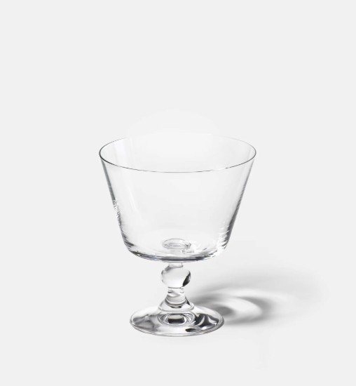 Set 6 cupe inghetata, sticla cristalina, 480 ml, "Krista" - Krosno