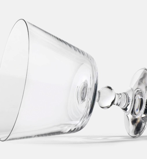 Set 6 cupe inghetata, sticla cristalina, 480 ml, "Krista" - Krosno