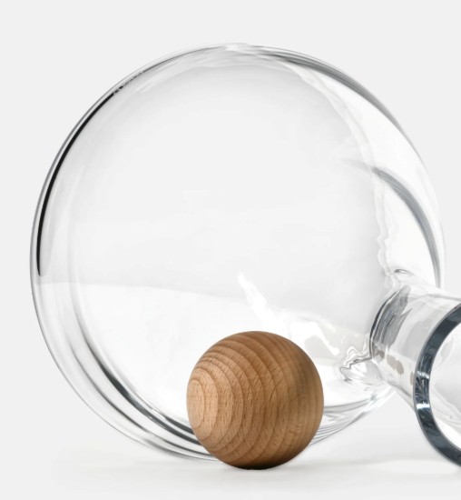 Decantor, sticla cristalina, 1L, "Wine Connoisseur" - Krosno