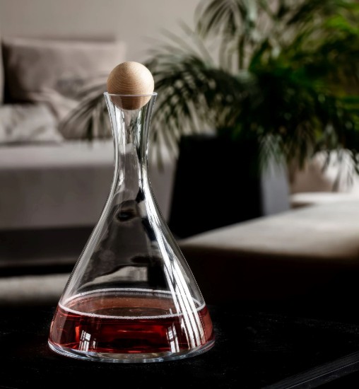 Decantor, sticla cristalina, 1L, "Wine Connoisseur" - Krosno