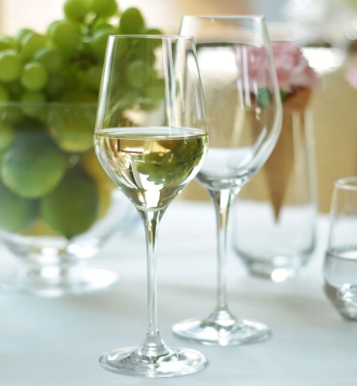 Set 6 pahare vin alb, sticla cristalina, 340ml, "Splendour" - Krosno