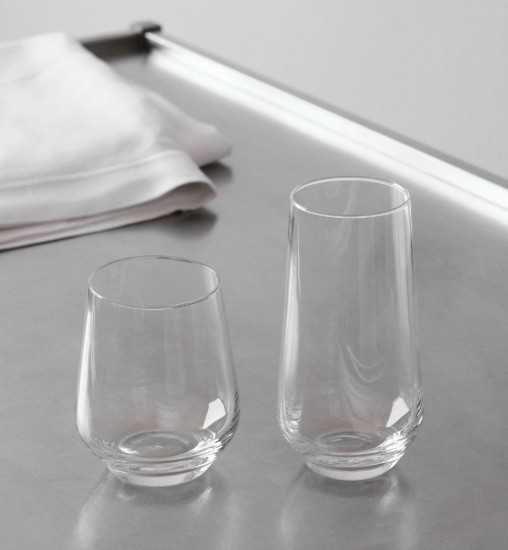 Set 6 pahare soft drinks, sticla, 430ml, "Splendour" - Krosno