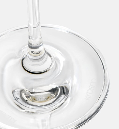 Set servire vin, 3 piese, sticla cristalina, "Harmony" - Krosno