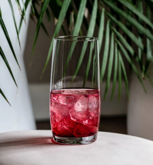 Set 6 pahare long drinks, sticla, 410ml, "Blended" - Krosno