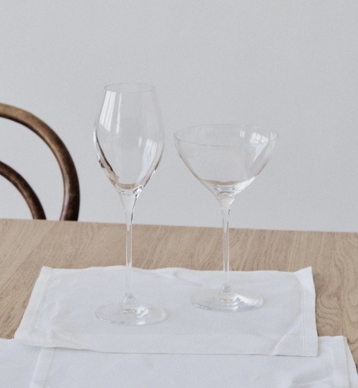 Set 6 pahare Prosecco, sticla cristalina, 300ml, "Harmony" - Krosno