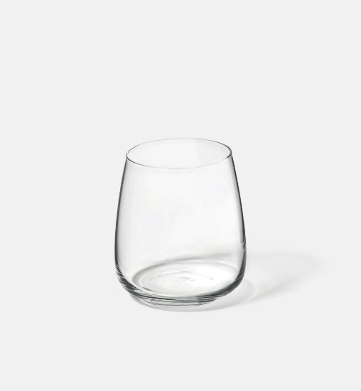 Set 6 pahare apa, sticla, 470ml, "Modern" - Krosno