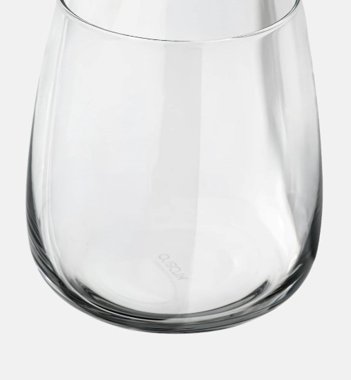 Set 6 pahare apa, sticla, 470ml, "Modern" - Krosno