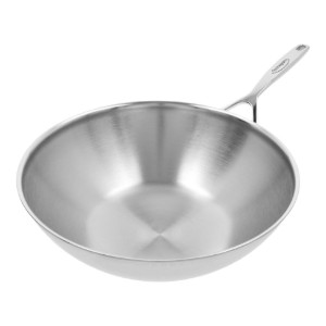 Tigaie wok, 5-Ply, inox, 30 cm, "5-Plus" - Demeyere