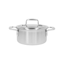 Cratita inox, cu capac, 16cm/1,5L, "5-Plus" - Demeyere