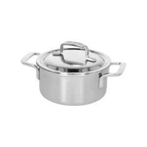 Cratita inox, cu capac, 16cm/1,5L, "5-Plus" - Demeyere