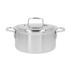 Cratita inox, cu capac, 20cm/3L, "5-Plus" - Demeyere