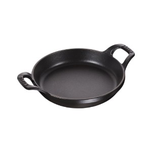 Tava rotunda, fonta, 20 cm, Black - Staub
