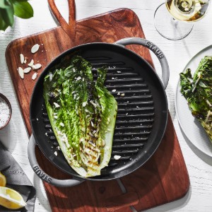 Tigaie grill, fonta, 26 cm, Graphite Grey - Staub