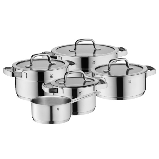 Set vase gatit, 9 piese, otel inoxidabil, "Compact Cuisine" - WMF