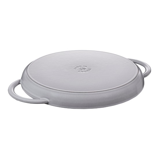 Tigaie grill, fonta, 30 cm, Graphite Grey - Staub